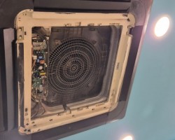 교문동식당 시스템에어컨 청소