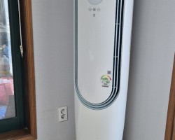 상천고갯길 엘지휘센청소